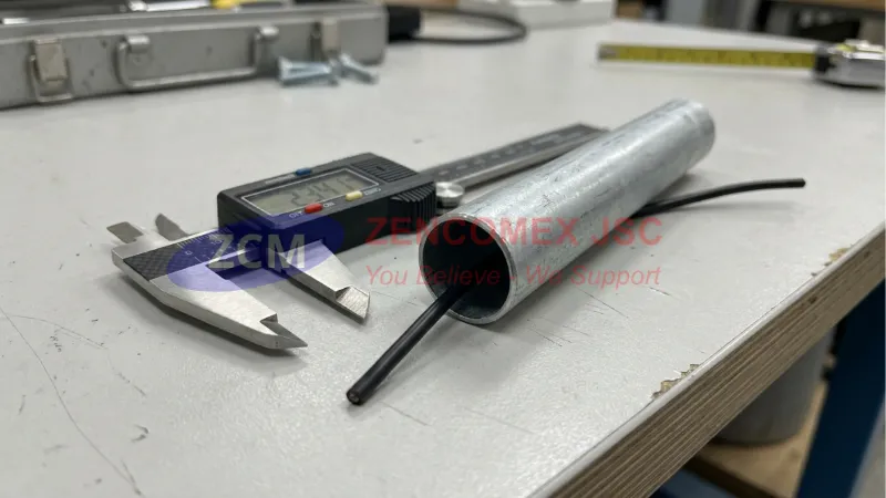 Cấu tạo ống thép EMT thành mỏng, trơn nhẵn và không tiện ren ở hai đầu_15