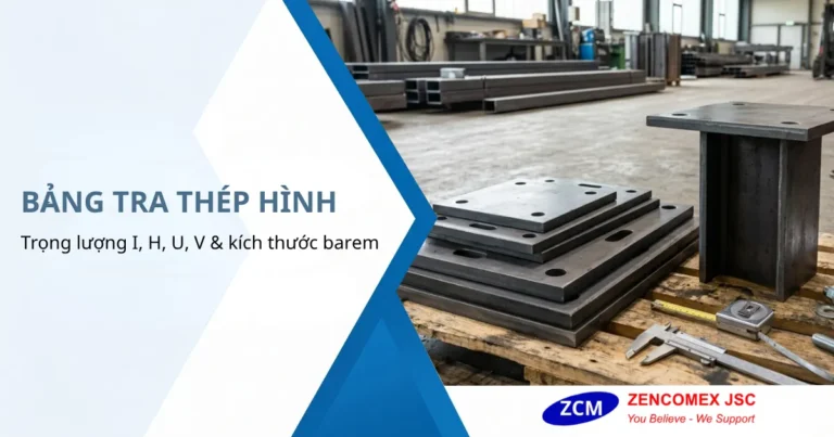 Bản Mã Đầu Cột Thép: Quy Cách Kích Thước & Biện Pháp Gia Công Đột Lỗ Oval