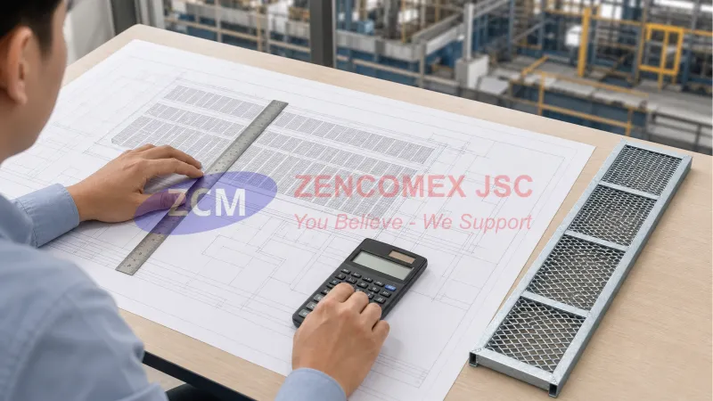 Bóc tách báo giá sàn thao tác solar theo bản vẽ_8