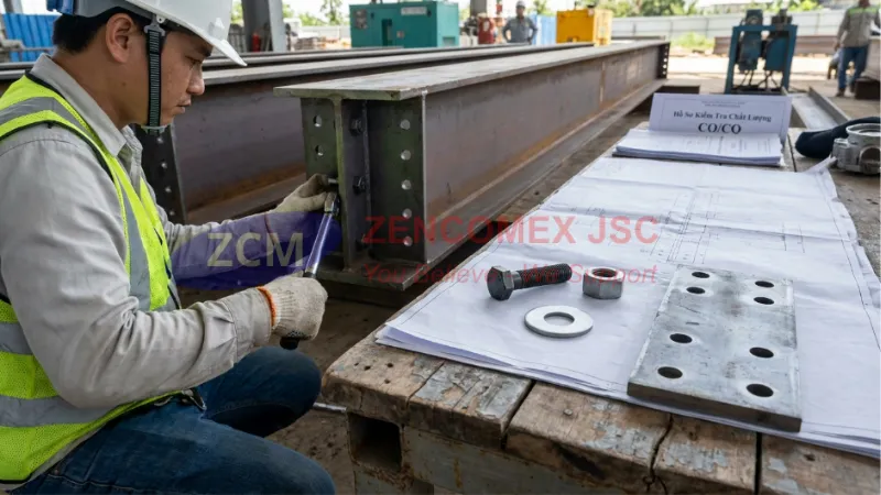 Bu lông M12 cấp bền 8.8 có khả năng chịu tải cao trong kết cấu thép và máy móc công nghiệp_8