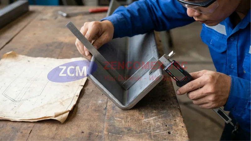 Cấu tạo thép hình V đều cạnh với hai cánh bằng nhau và góc vuông 90 độ_4