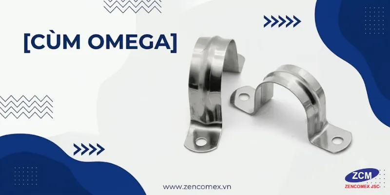 Cùm Treo Ống, Đai Treo Ống Cơ Điện M&E Tiêu Chuẩn Cao Tối Ưu BOQ 8 Cùm treo ống omega