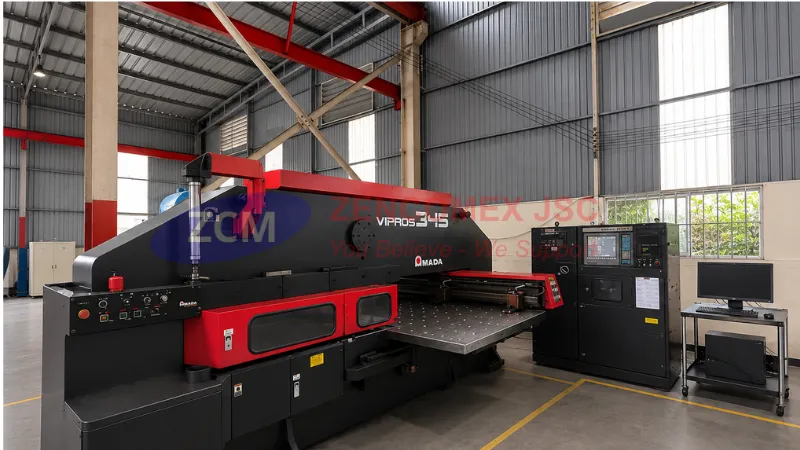 Máy đột dập CNC tháp pháo AMADA VIPROS 345