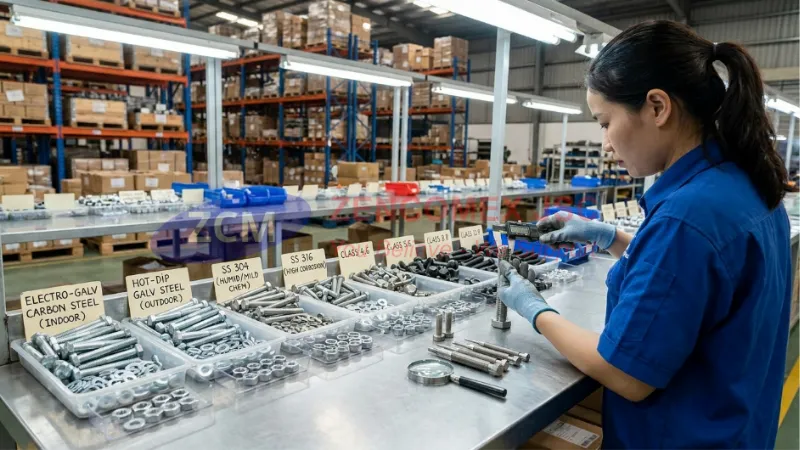 Phân loại bu lông M10 theo vật liệu, cấp bền, lớp mạ kẽm điện phân, mạ kẽm nhúng nóng và inox 304_4