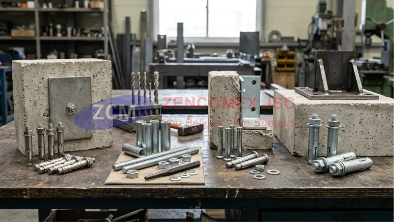 Phân loại tắc kê rút inox, tắc kê đạn, tắc kê đinh và tắc kê nở sắt mạ kẽm_1