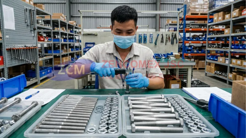 So sánh bu lông M10 DIN 933 ren suốt và bu lông M10 DIN 931 ren lửng_5
