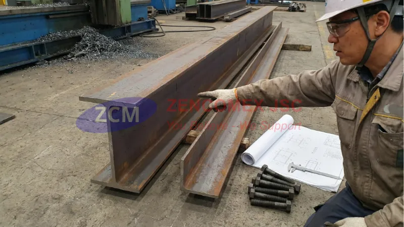 So sánh thép hình I làm dầm chịu lực chính với thép hình L dùng làm giằng và giá đỡ phụ_10