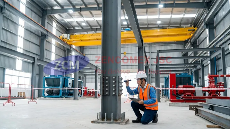Thép hình I được dùng làm dầm cầu trục, dầm nhà xưởng và giá đỡ thiết bị M&E tải nặng_7