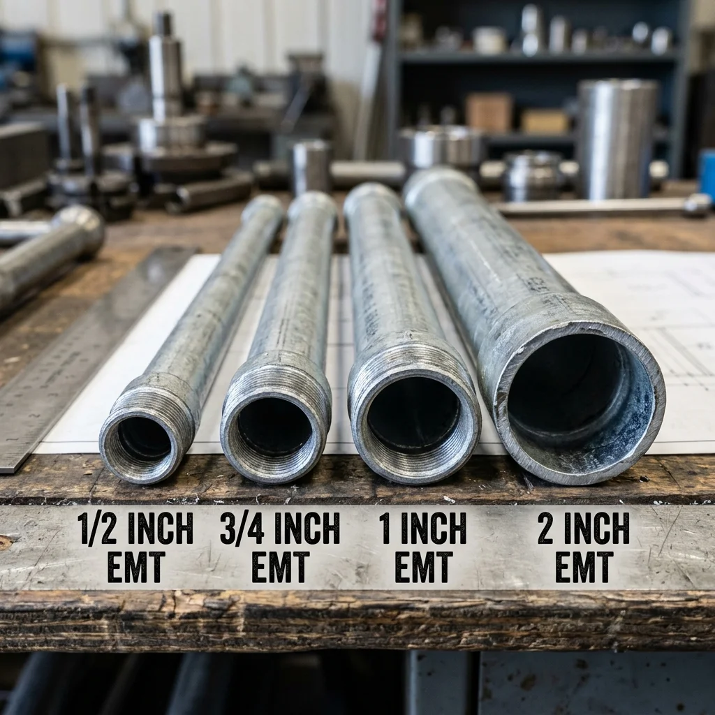Kích thước và đường kính ống thép luồn dây điện Zencomex
