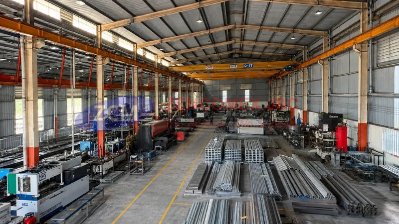 Toàn cảnh bên trong xưởng sản xuất Zencomex