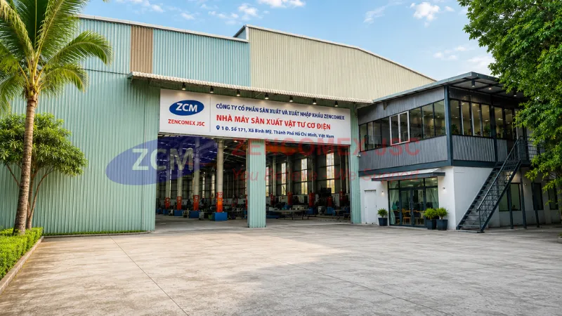 Nhà máy sản xuất vật tư cơ điện Zencomex Củ Chi