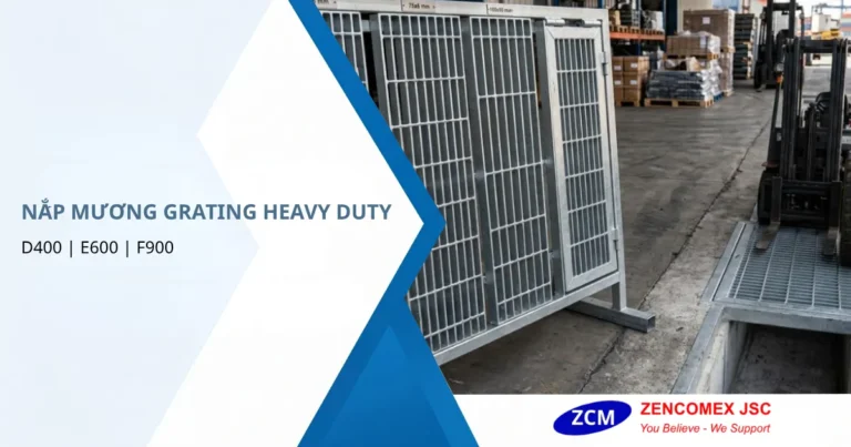 Báo Giá Nắp Mương Grating Heavy Duty Chịu Lực Cho Nhà Xưởng & Cảng Biển