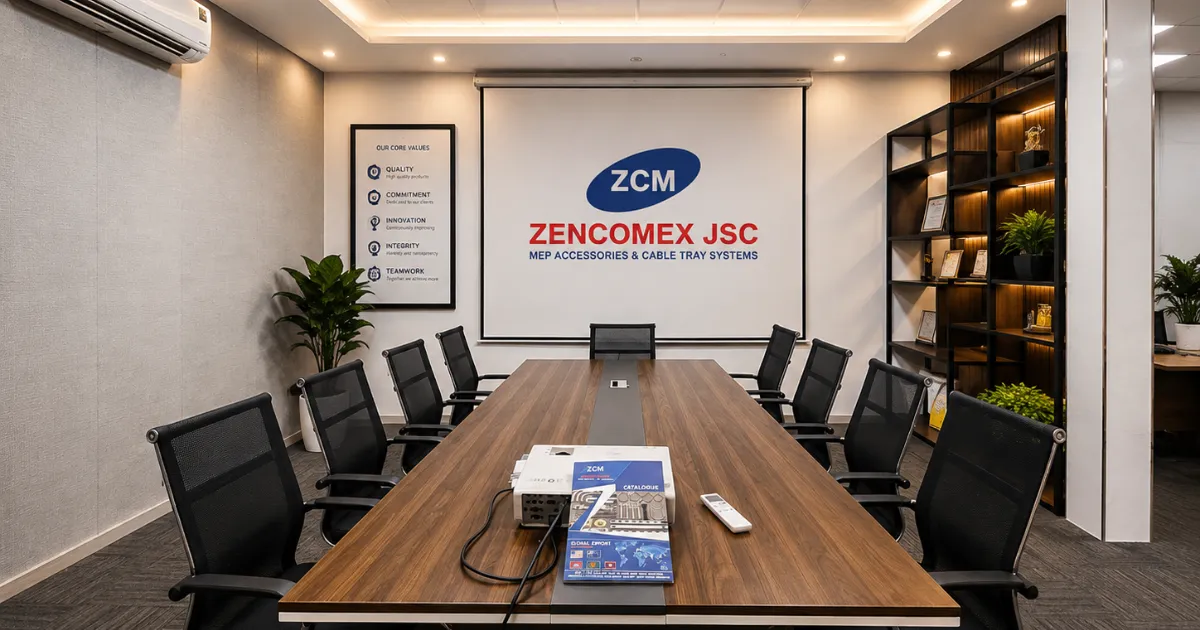 Địa chỉ ZENCOMEX ở đâu? Nhà máy ZCM và thông tin liên hệ chính thức 5 Phòng họp zencomex