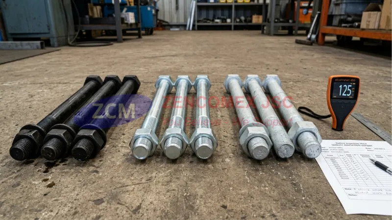 So sánh bu lông neo móng hàng đen, mạ kẽm điện phân và mạ kẽm nhúng nóng_6