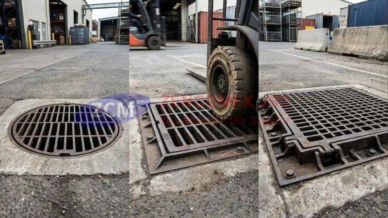 So sánh cấp tải D400, E600 và F900 của nắp mương grating Heavy Duty theo điều kiện sử dụng_5