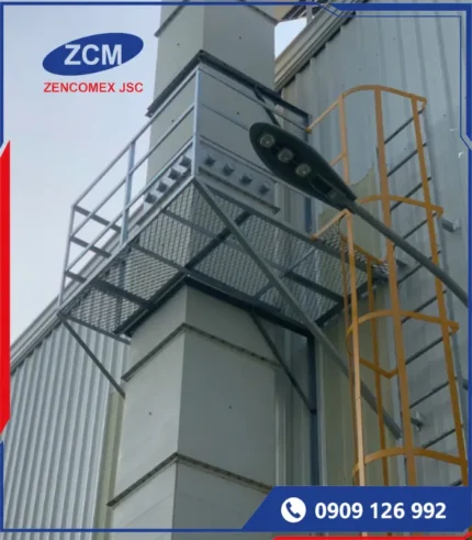 Sàn thao tác lấy mẫu khí thải