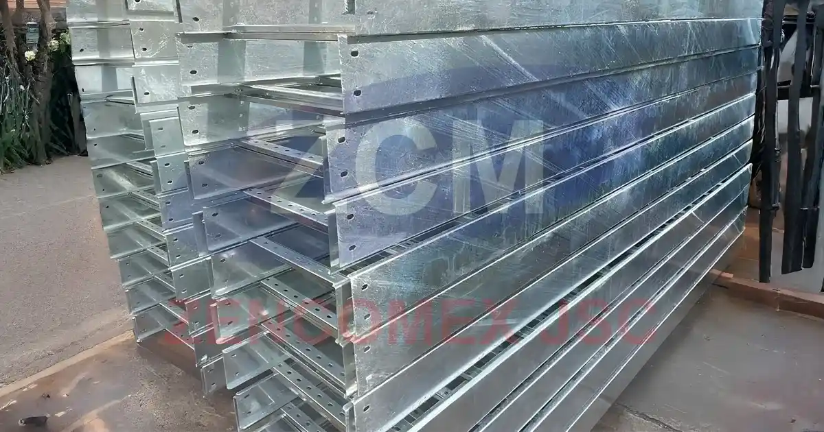 Thang cáp điện mạ kẽm nhúng nóng