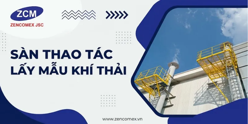 Sàn thao tác lấy mẫu khí thải